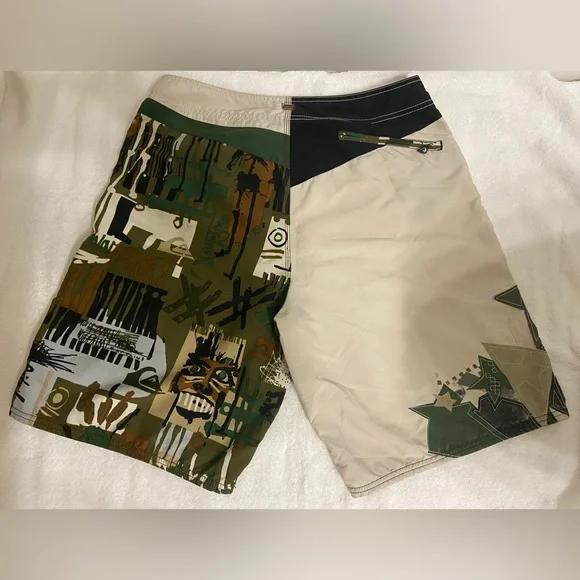 Quicksilver Board Shorts Vintage - Picture 2 of 10